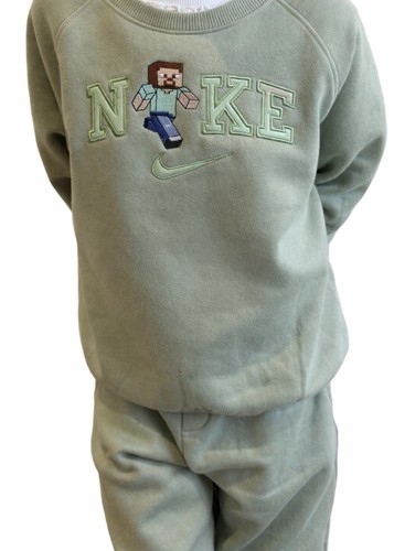 Nike minecraft olive green new - olive,