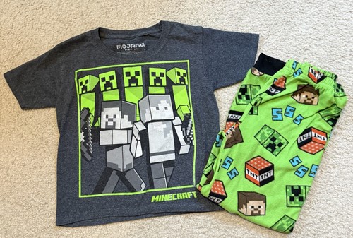 Minecraft pajama set - set, size