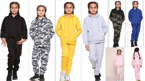 Boys girls tracksuit set kids - girls,