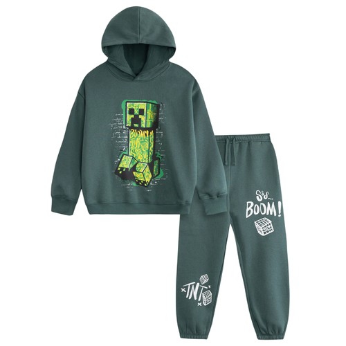 Minecraft boys creeper hoodie - boys,